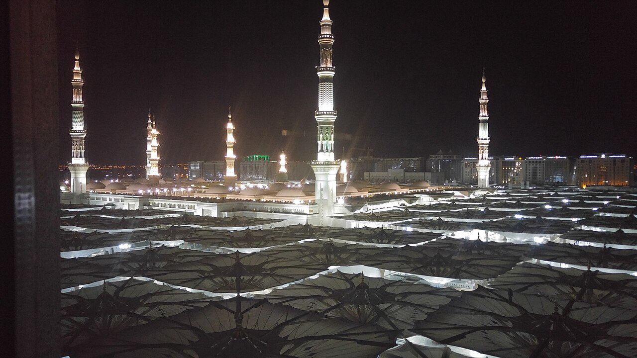 Photograph of The Prophet's Mosque, Madinah